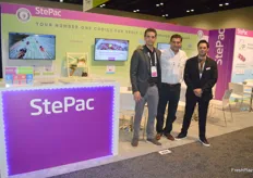Stepac's Nicolas Manotas, Enrique Borballa and Wilfred Cota says they had good interest new business leads and projects at the show.